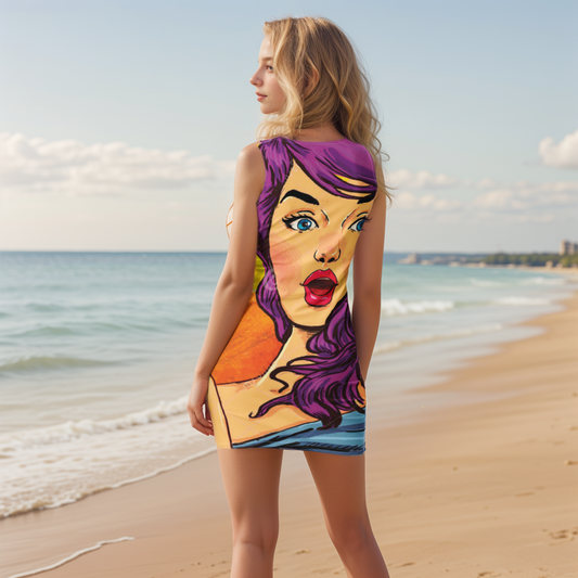 Cool Lady Cut & Sew Dress