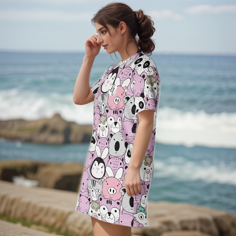 Beary Bear T-shirt dress