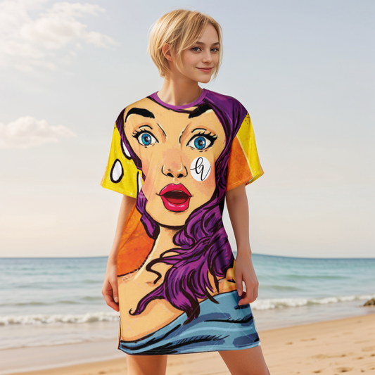 Cool Lady T-shirt Dress