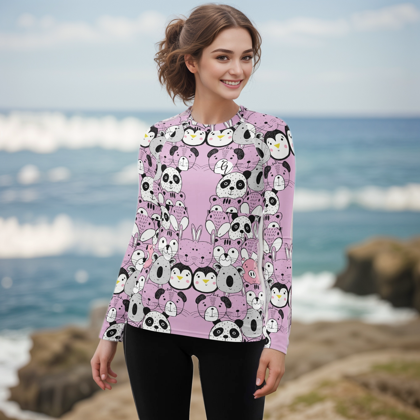 Beary Bear Rash Guard