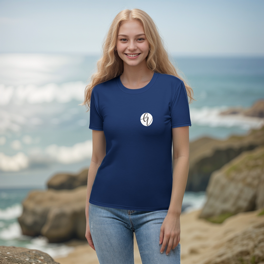 Blue Dark Colored T-shirt