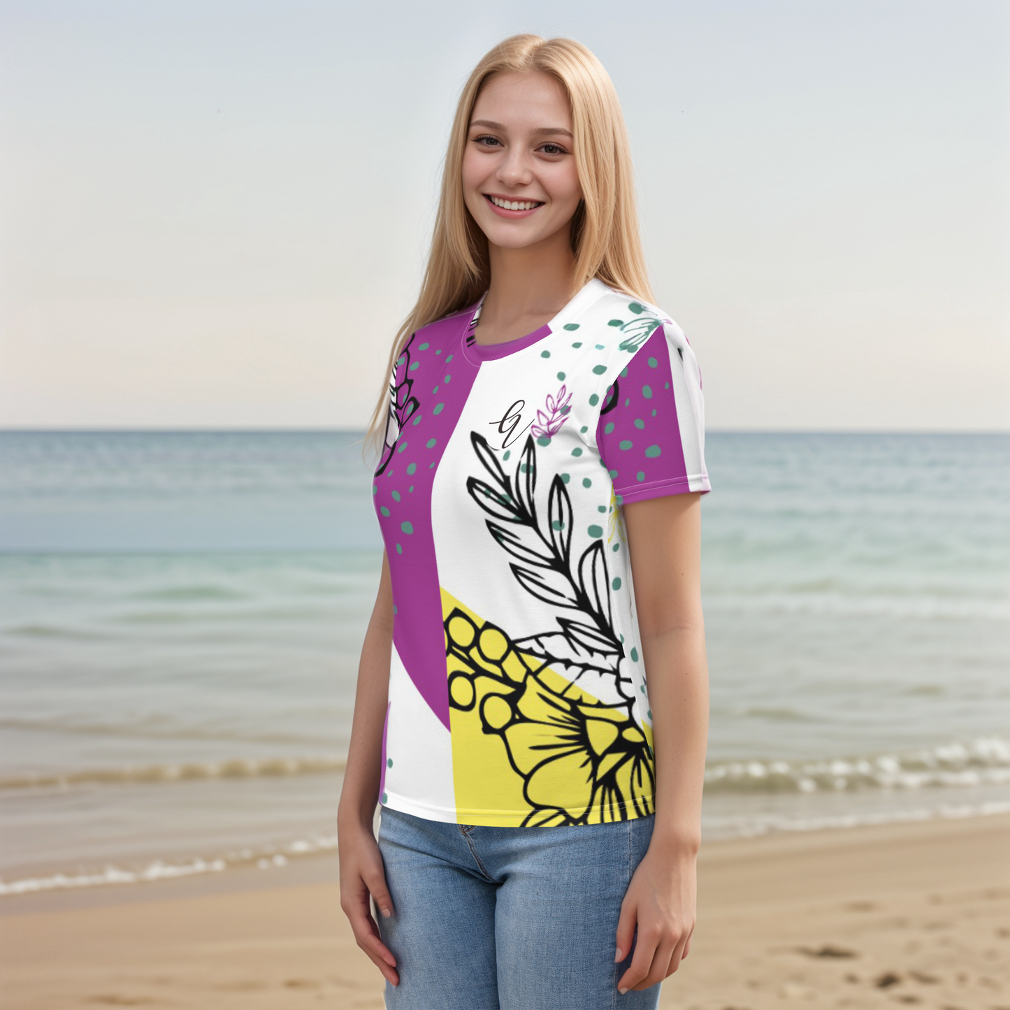 Ditzy Plum T-shirt