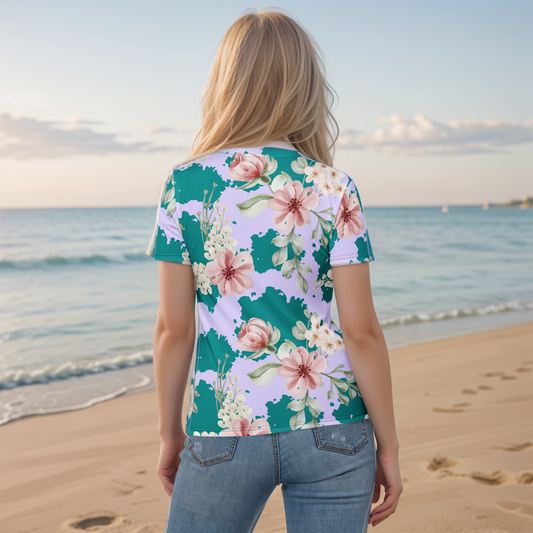 Flowers Forest Floral T-shirt