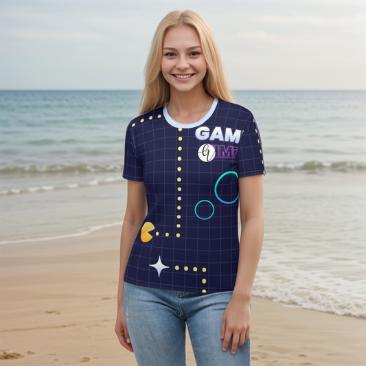 Game Patterned T-shirt