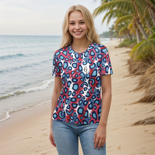 Leopard Design Pattern T-shirt