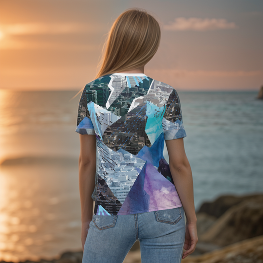 Mountains Floral T-shirt
