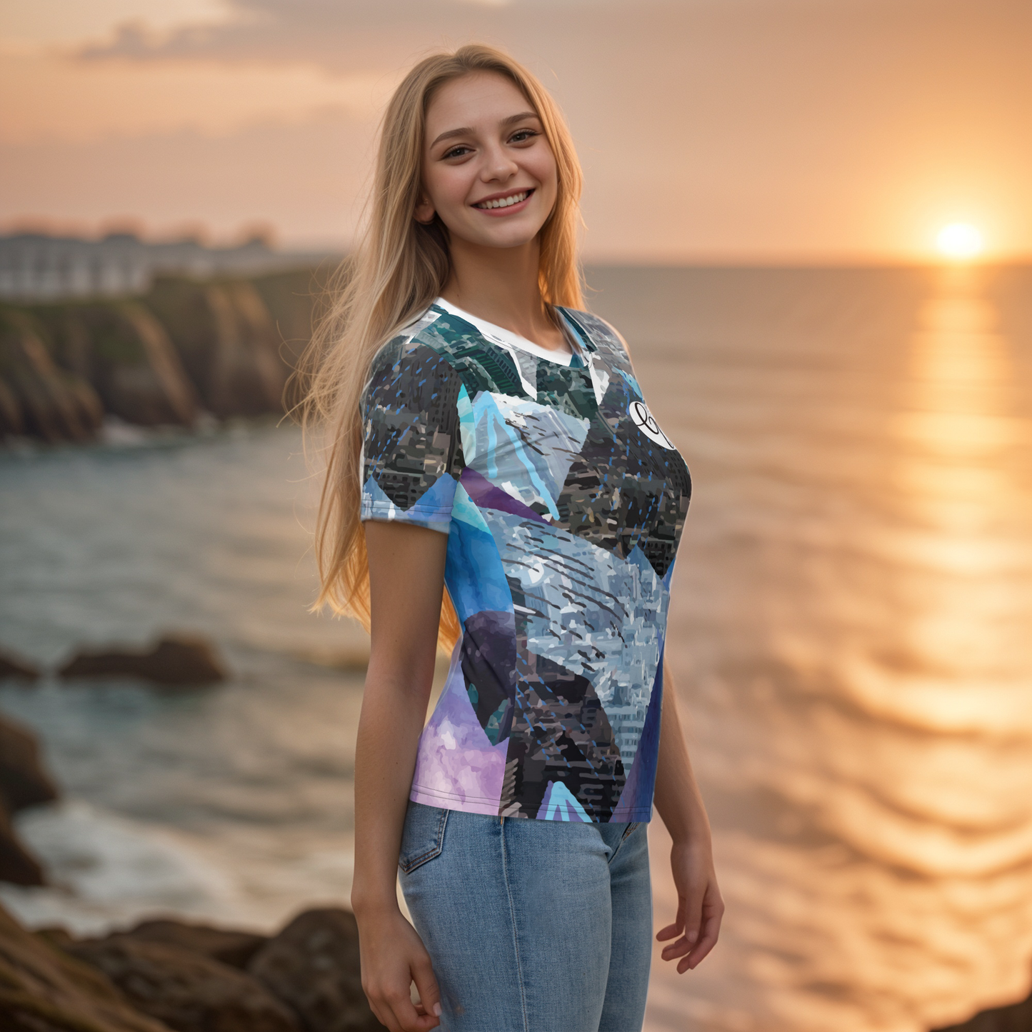 Mountains Floral T-shirt
