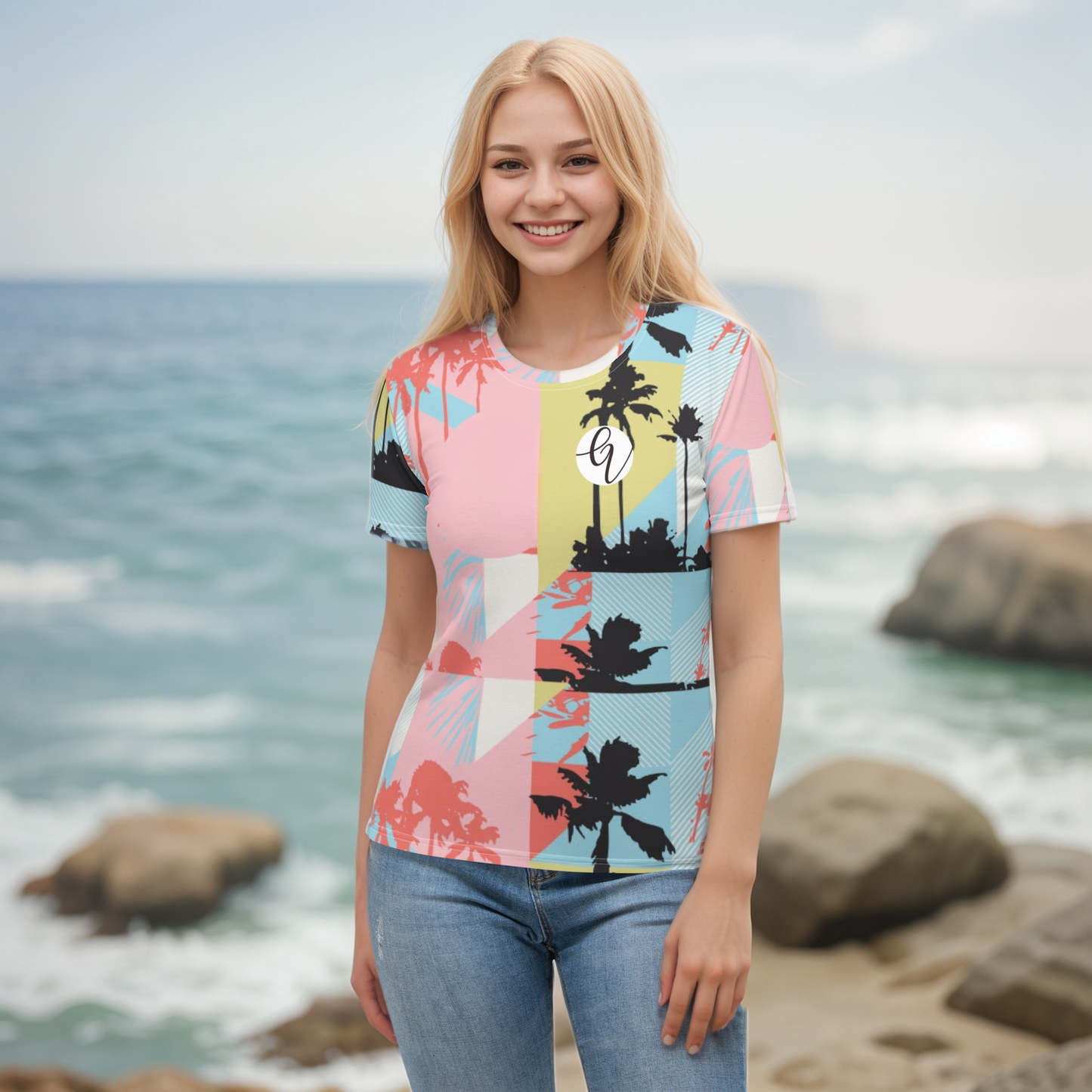 Pink Pattern T-shirt