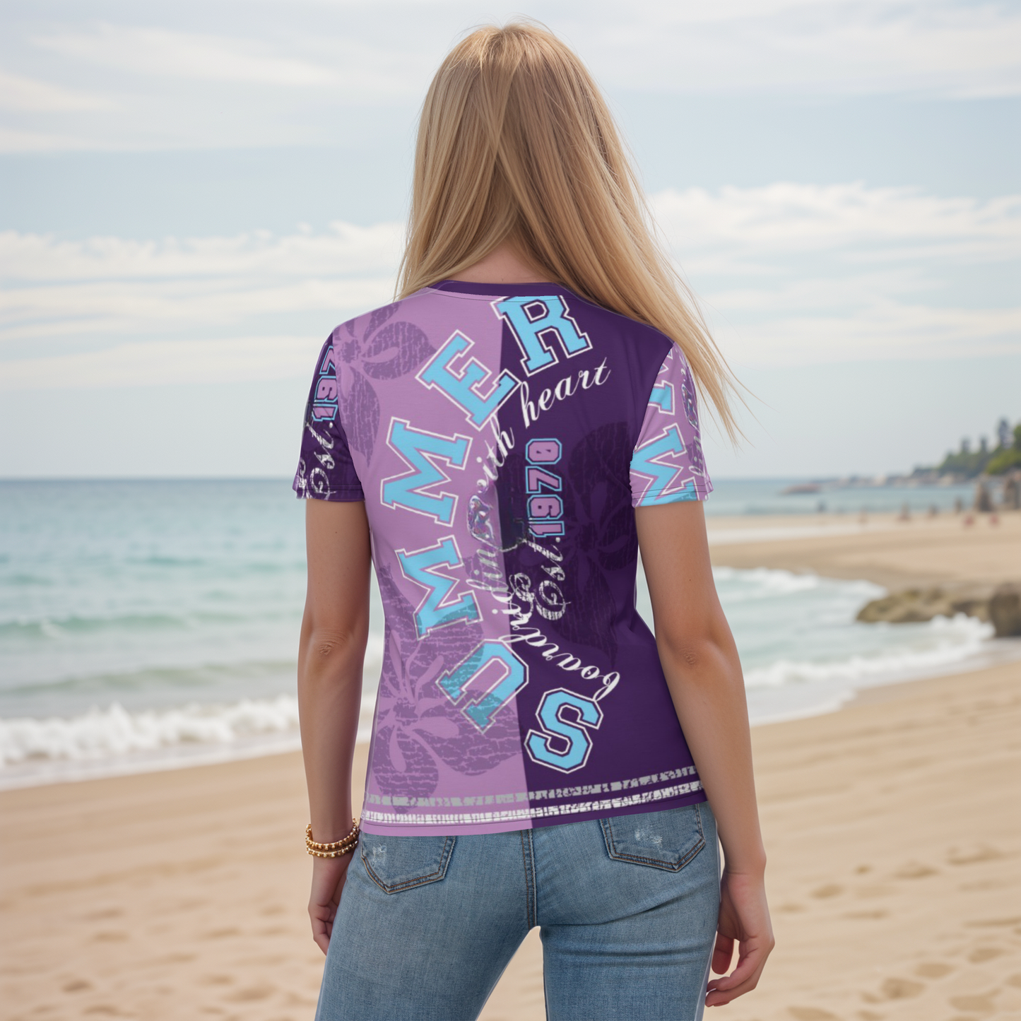 Purple Letters T-shirt