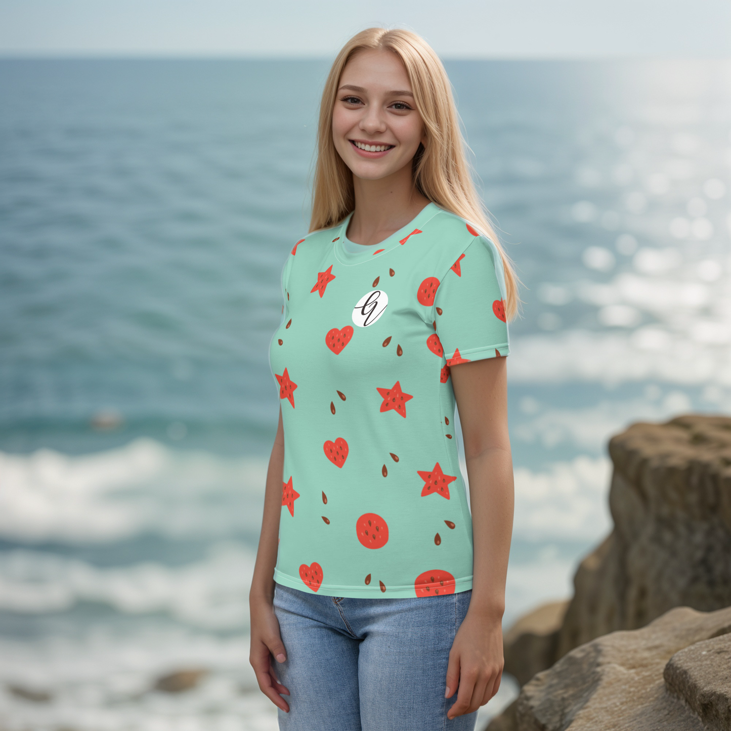 Watermelon Heart T-shirt