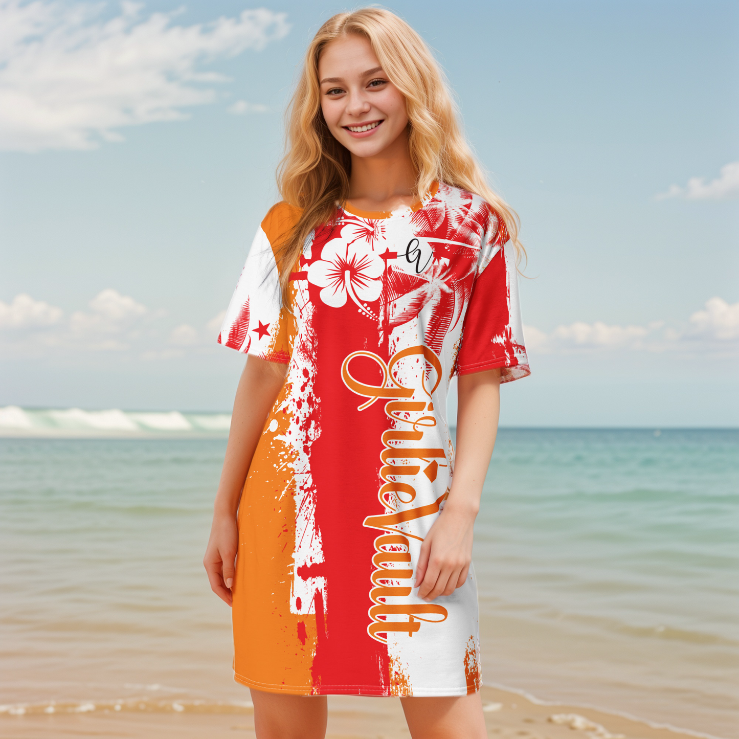 Chill Confidence - T-shirt Dress