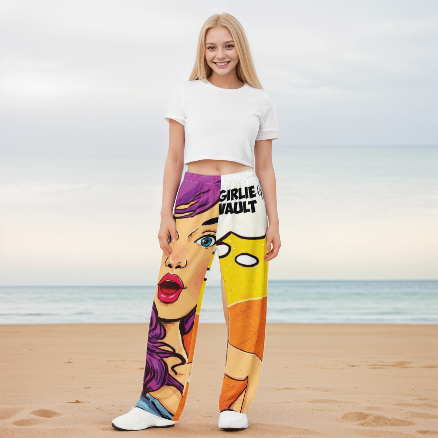 Cool Lady Wide Leg Pants