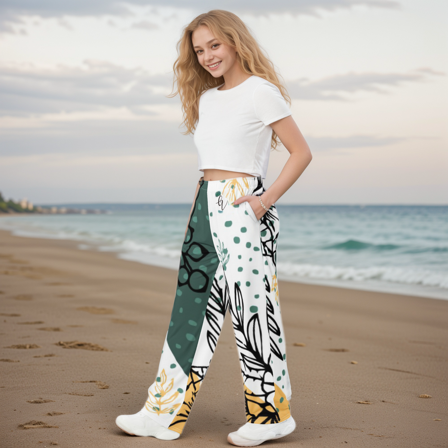 Unison Jungle Wide-Leg Pants