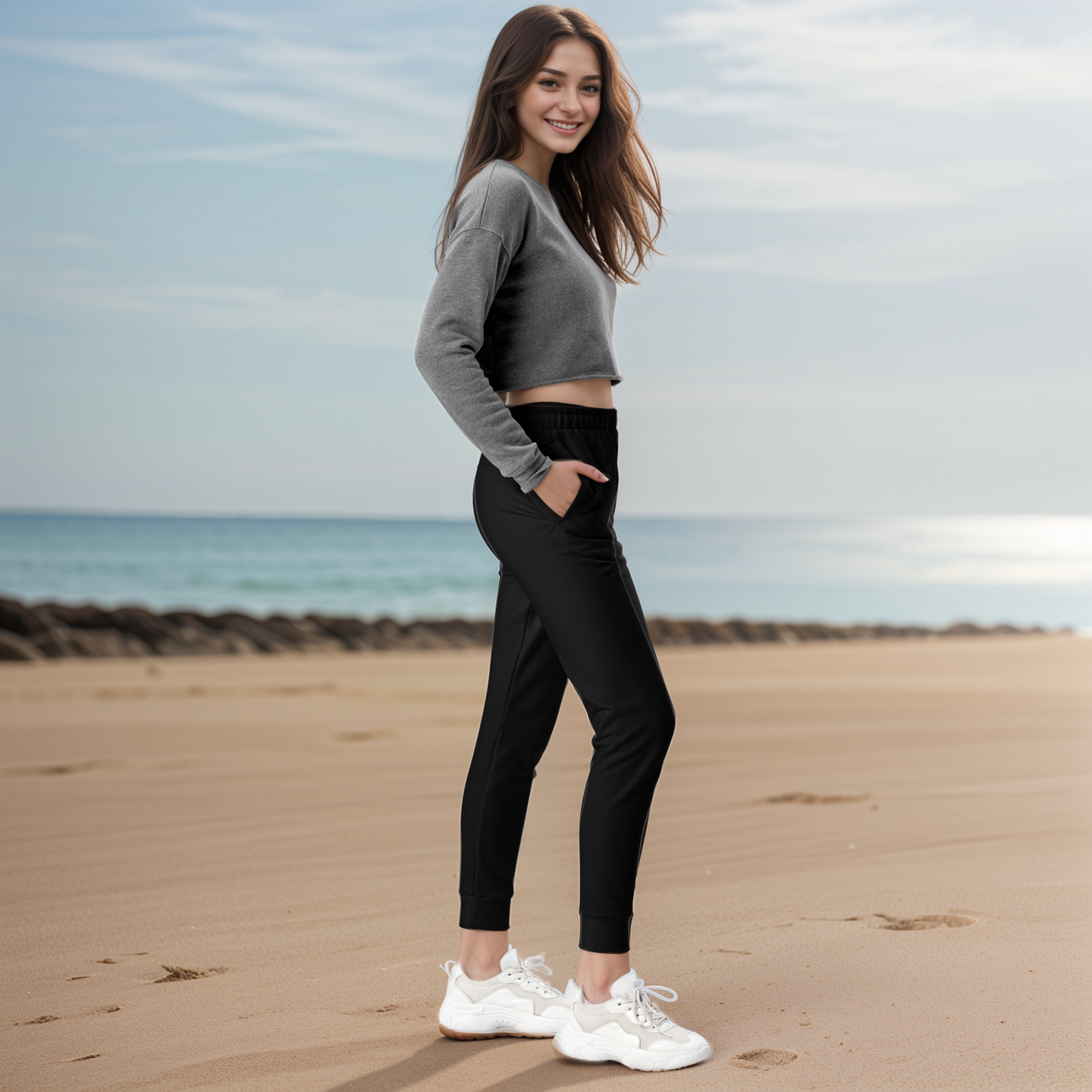 Black Coloured Joggers