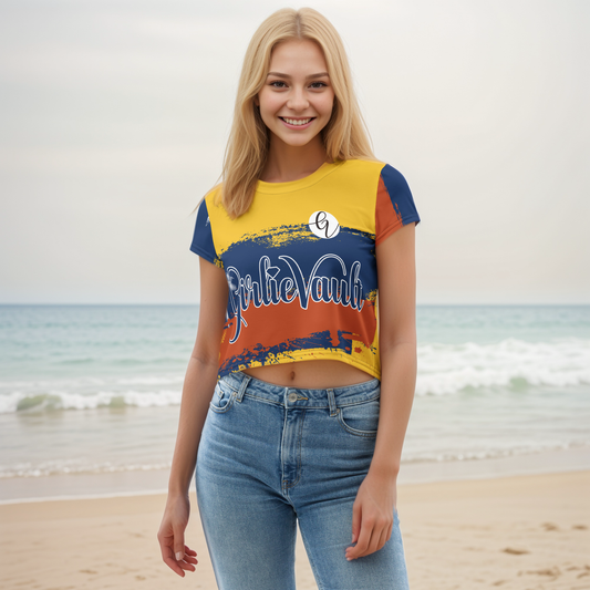 GirlieVault Orange Crop Tee