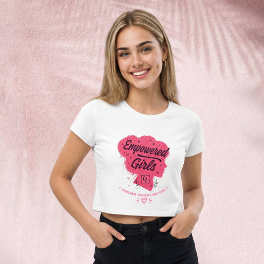 Empowerment girls Crop Top