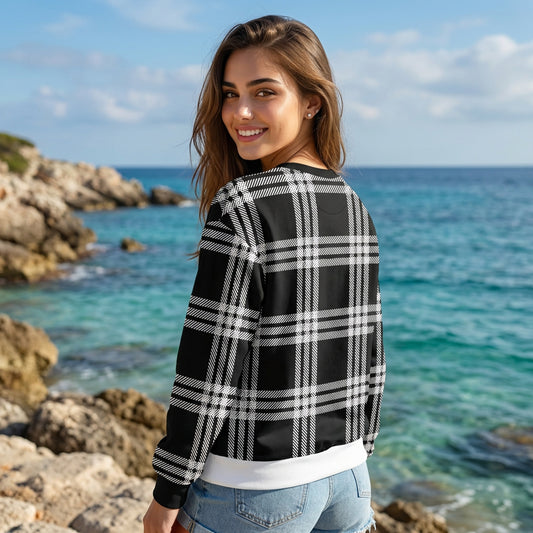 Monochrome Flow Sweatshirt
