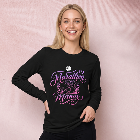 Marathon Mama Long Sleeve Tee