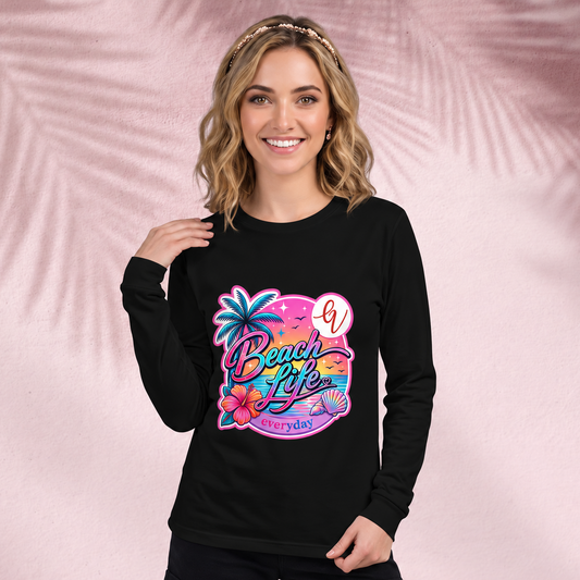 Beach life everyday Long Sleeve Tee