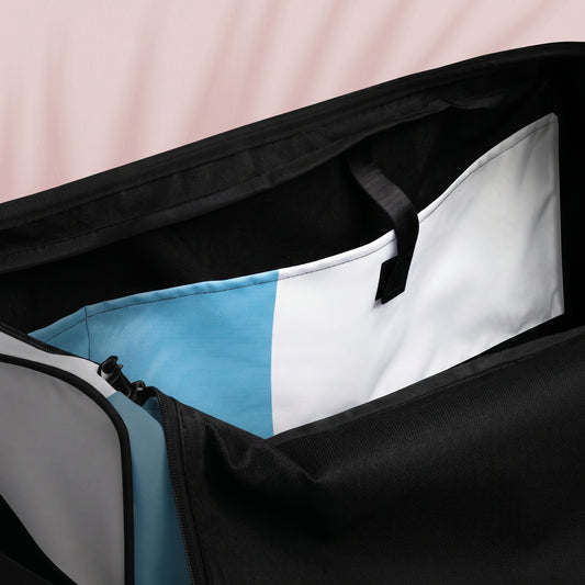 Neon Blue Colored Duffle bag