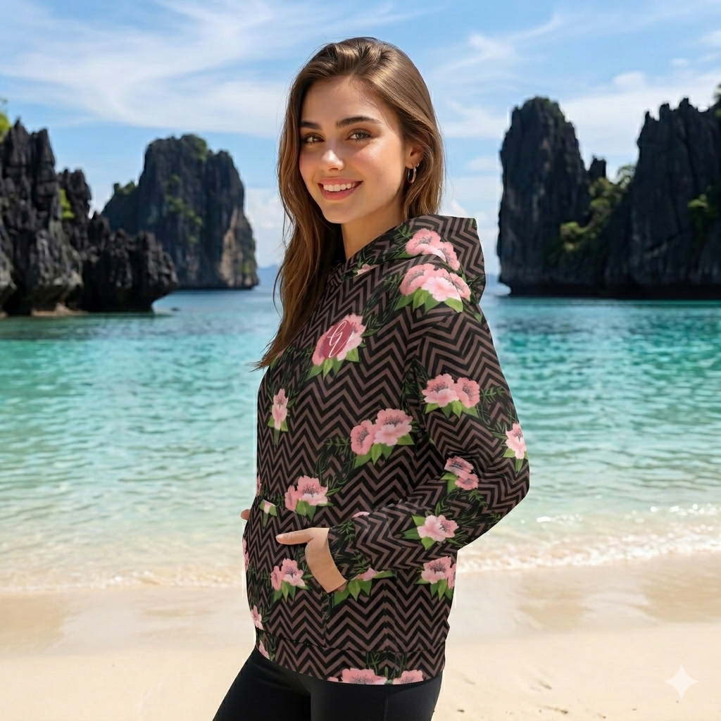 Pink Rose Apparel Hoodie
