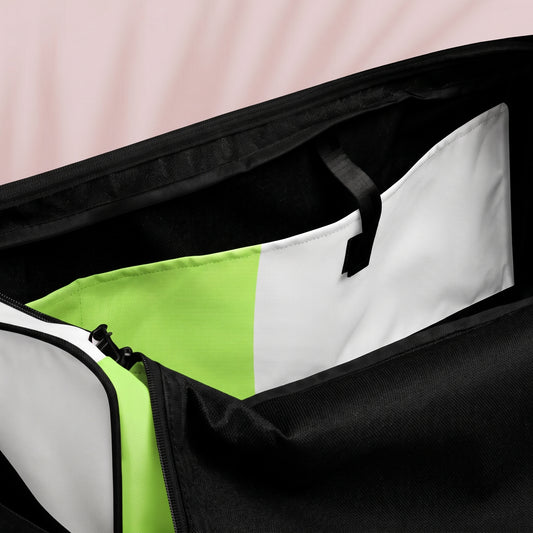 Neon Bright Green Duffle bag