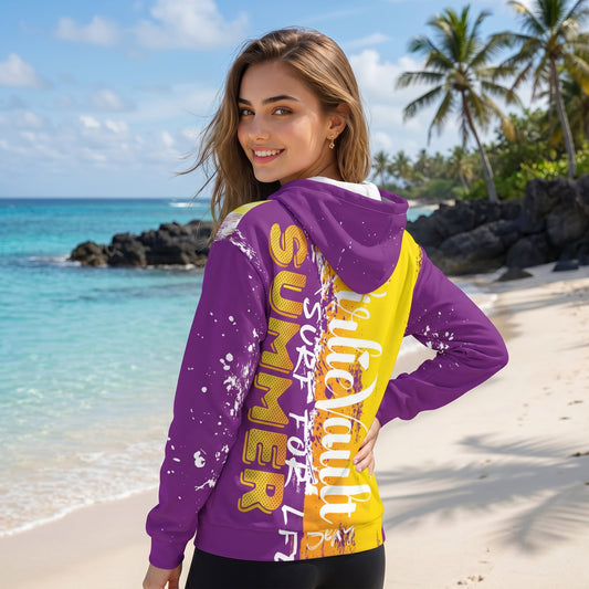 Purple Yellow Summers Hoodie