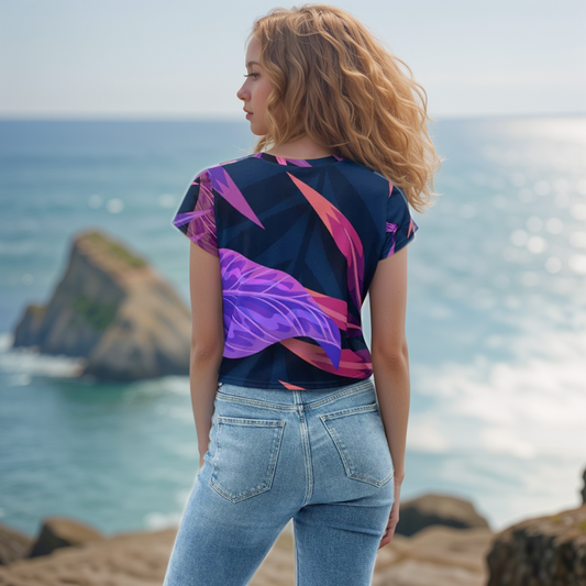 Jurassic Jungle Crop Tee