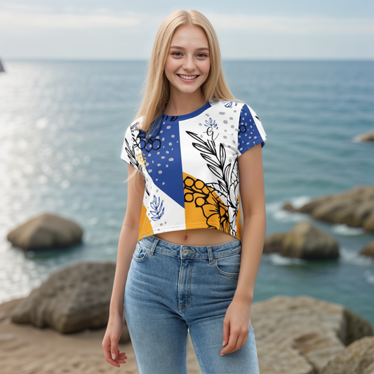 Tropical Foliage Crop Tee
