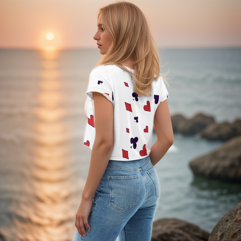 King Of Heart Crop Tee