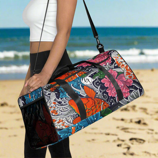 Koi Fish Duffle bag