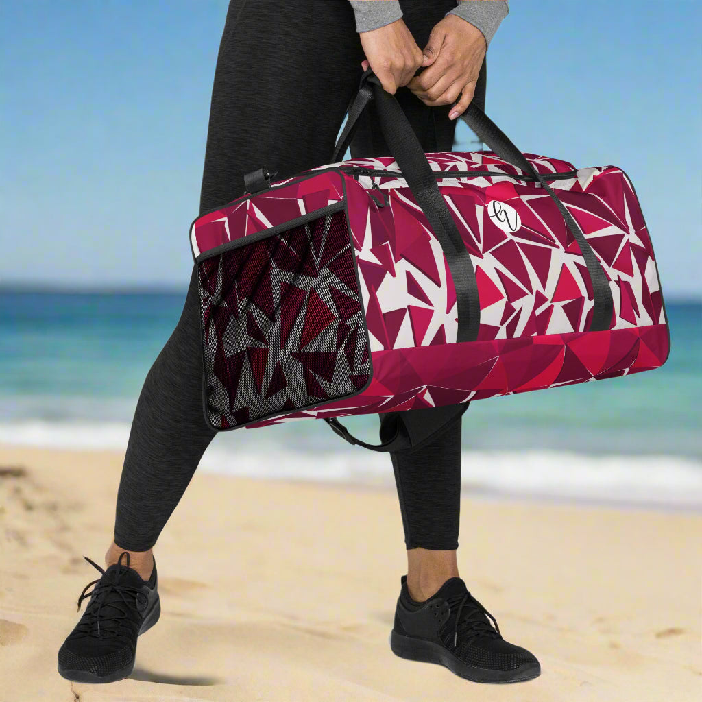 Red Ruby Mosaic Duffle bag
