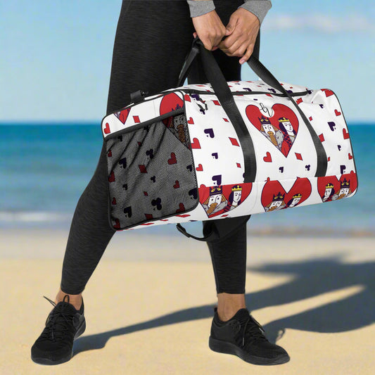 King of Hearts Duffle bag