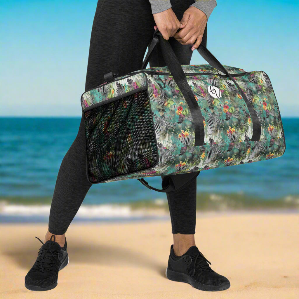 Poplin Multicolor Duffle bag