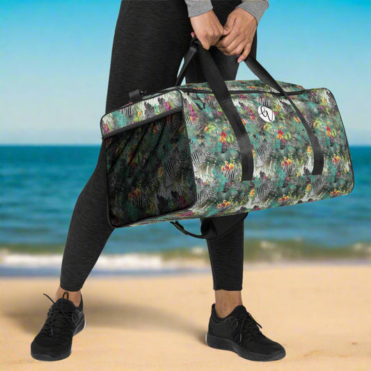 Poplin Multicolor Duffle bag