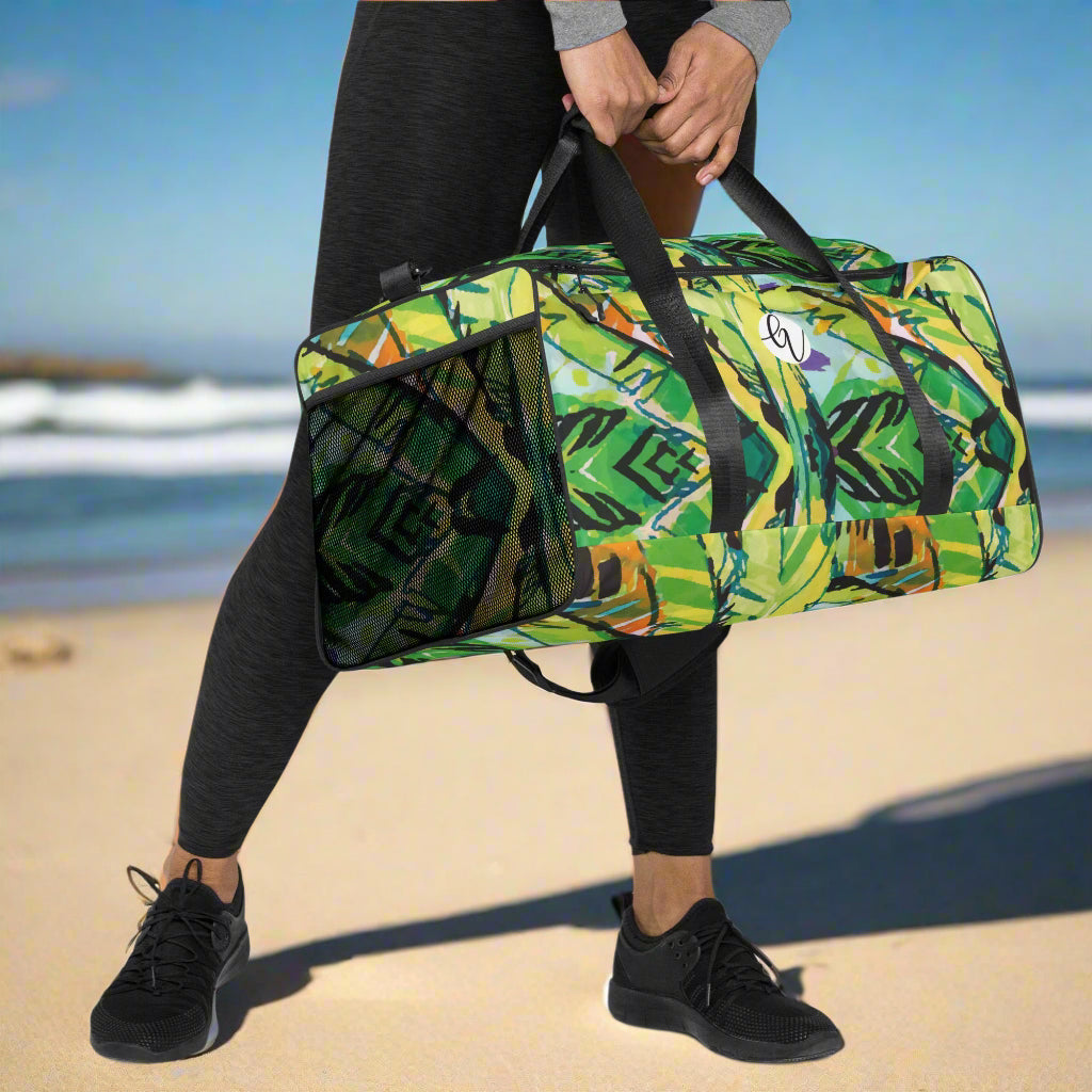 Leaves Floral Duffle bag