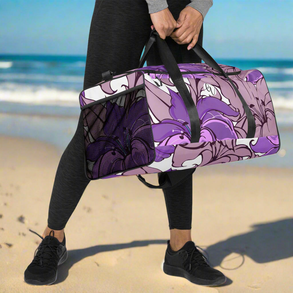 Floral Flower Duffle bag