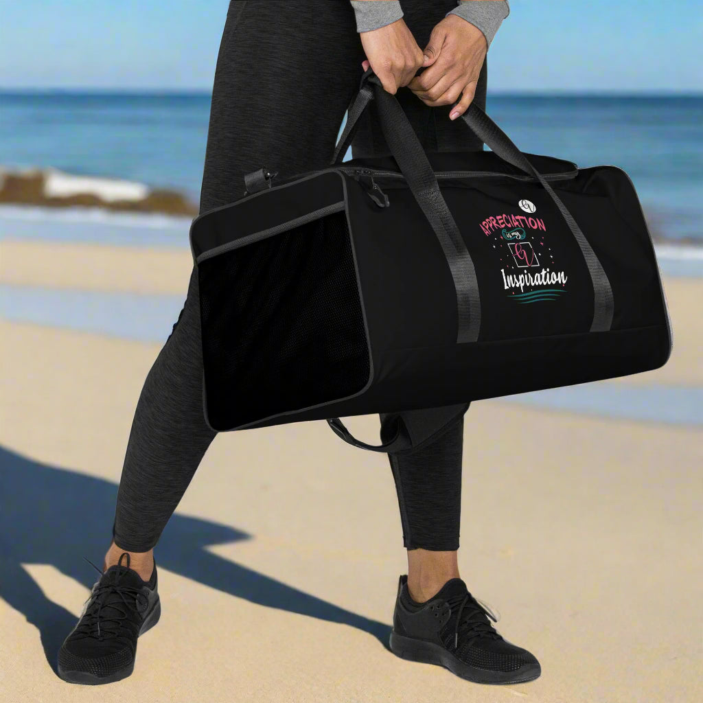 Appreciation Inspiration Pledge Duffle bag