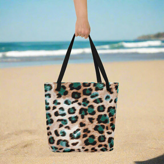 Jaguar Skin Large Tote Bag