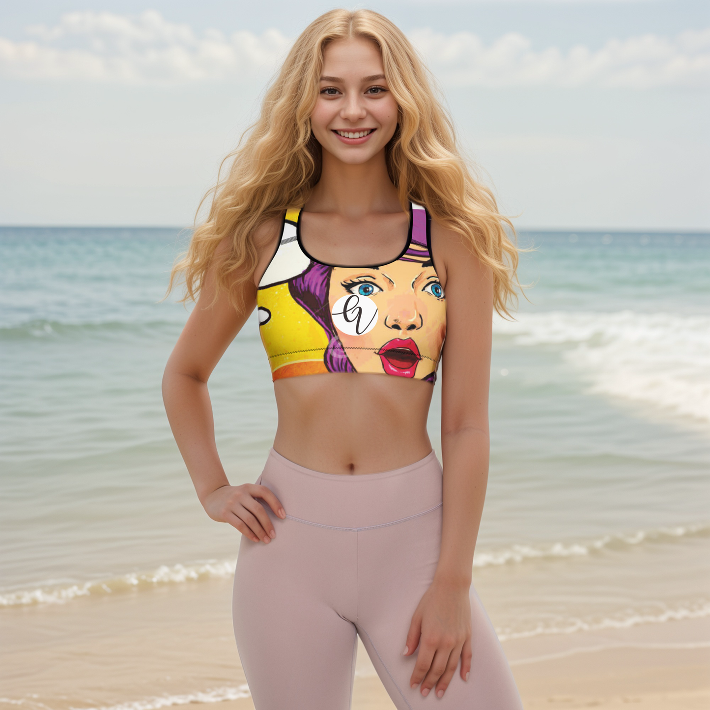 Cool Lady Padded Sports Bra