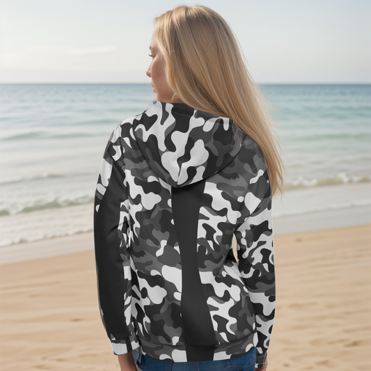 Grey Black Army Hoodie