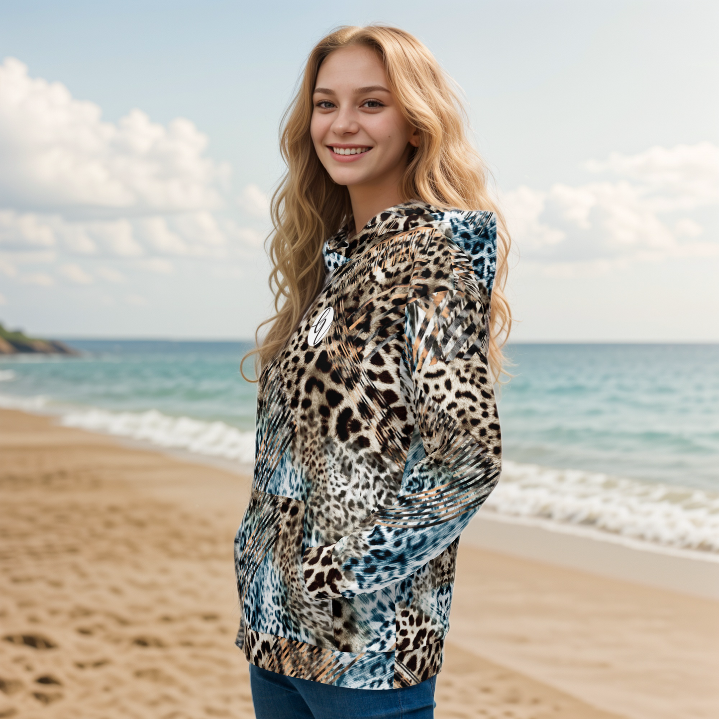 Tiger skin Unisex Hoodie