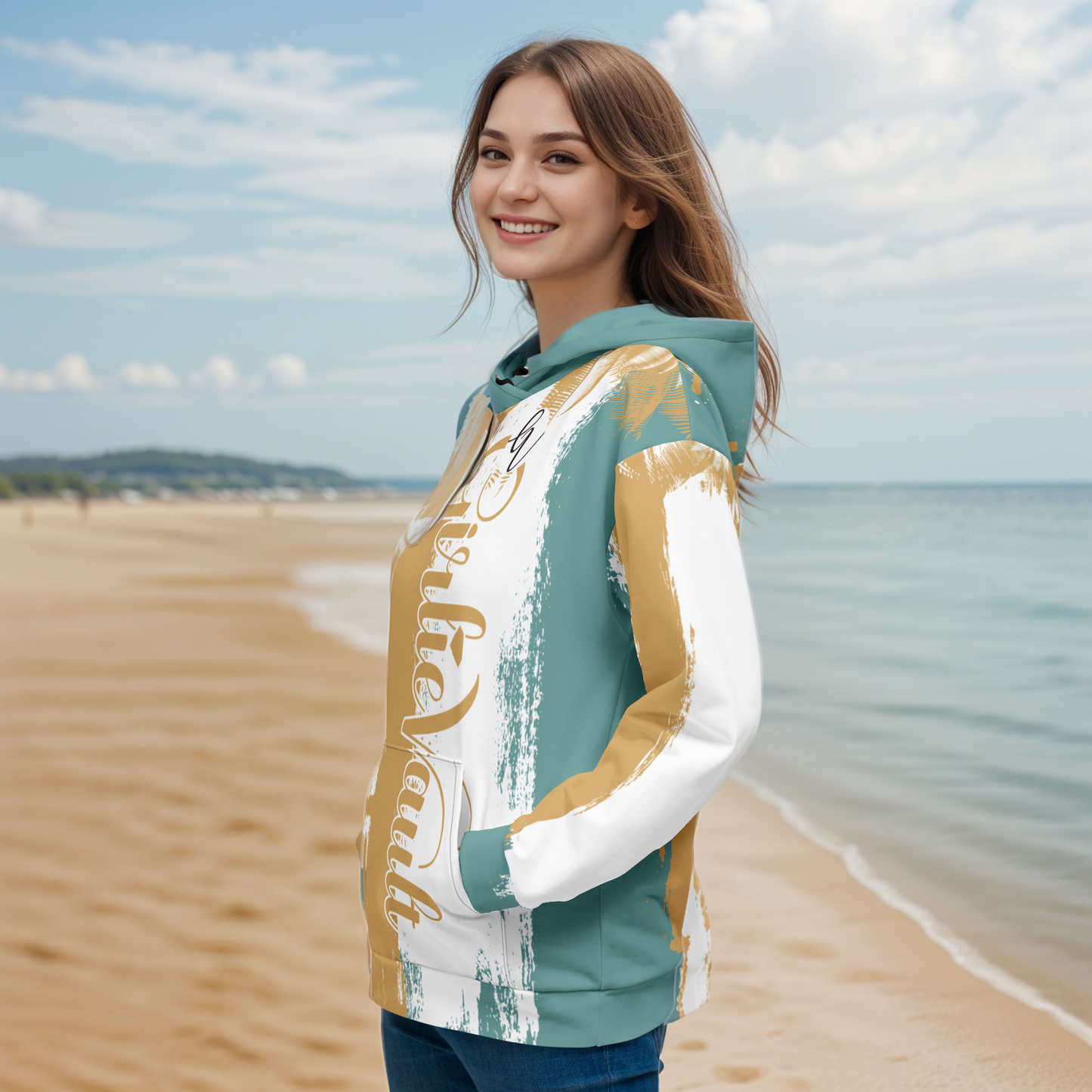 GirlieVault Brown Light Hoodie