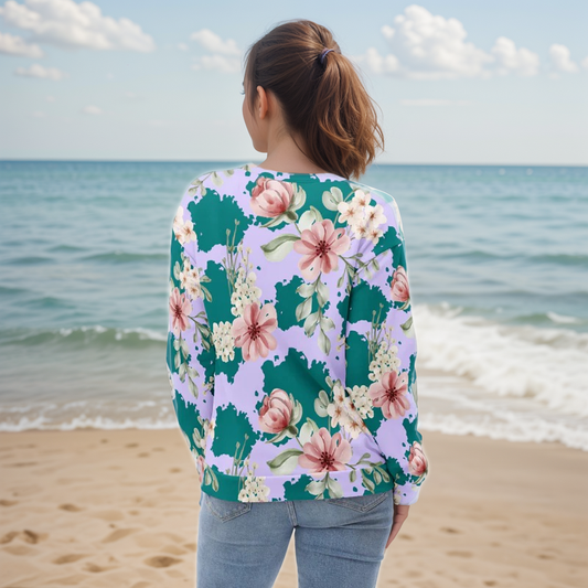 Flowers Forest Floral Sweatshirt
