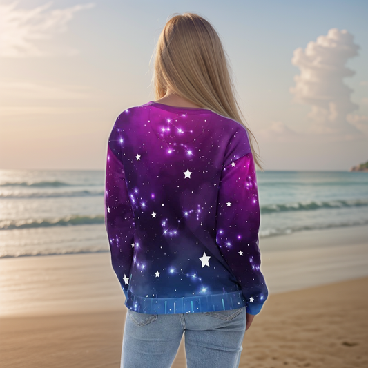 Galaxy Stars Sweatshirt