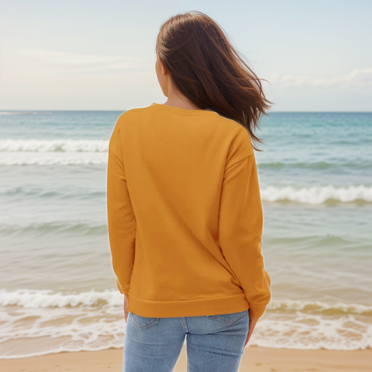 Mustard Coloured Sweatshirt