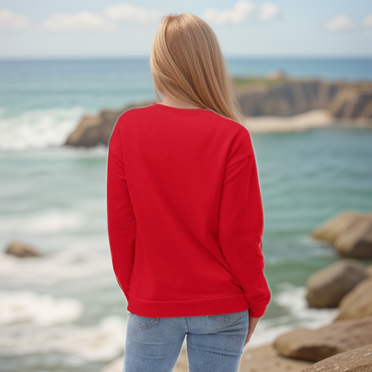 Red Coloured Sweatshirt