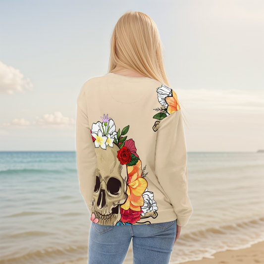 Skeletal floral Sweatshirt