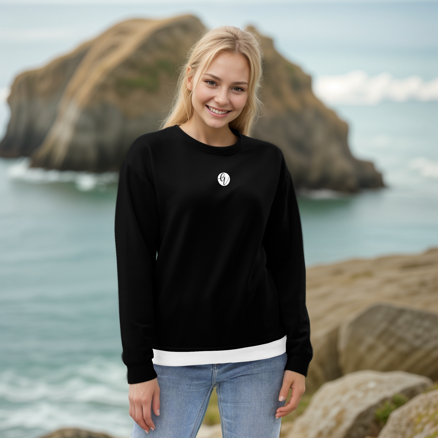 Black Colored Sweatshirt