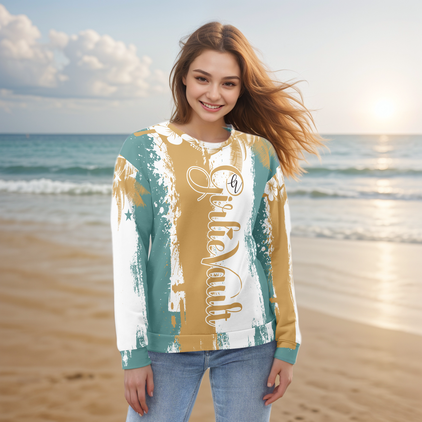 GirlieVault Brown Light Sweatshirt